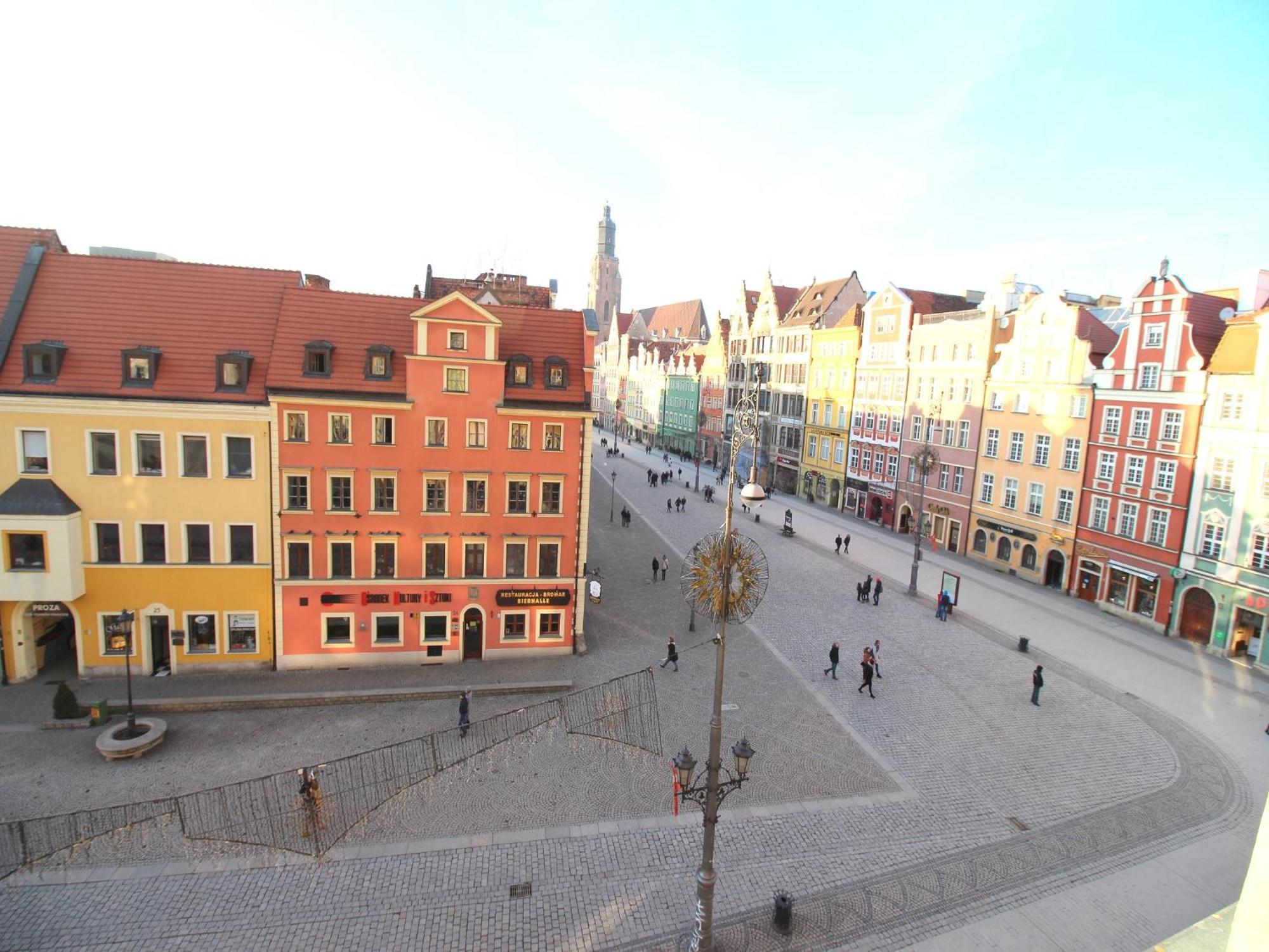 Ferienwohnung Happyestate Ul Rynek Old Town Breslau Exterior foto